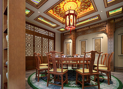 东莞中式古典风格家居装修设计效果图