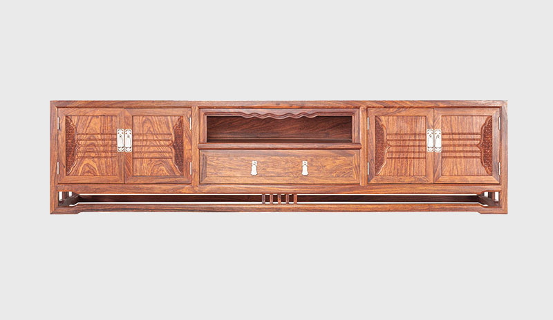 东莞刺猬紫檀电视柜低柜现代中式全实木电视柜客厅高低柜